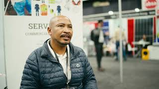 Retharesmo  Afrimat  Absa ESD Expo SMME Interview 2024 [upl. by Srednas]