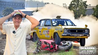 Här KROCKAR rallybilen med en MOPED Rally i Thailand [upl. by Austen872]