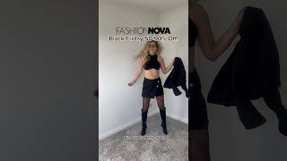 Fashion Nova  Black Friday Deals 🖤 [upl. by Akfir]