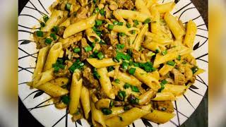 Meat Stroganoff pasta Beef Stroganoff penne pasta [upl. by Draw]