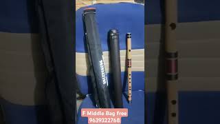 F Middle well Tuned Professional Flute SHAHJI FLUTE MAKER 9639322768 [upl. by Coheman]