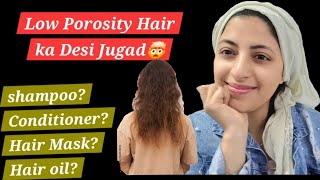 Hair Care Routine For Low Porosity Hair [upl. by Eatton]