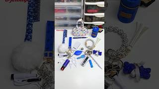 🤍💙asmr bts diy gift giftideas keychain mini women defense safety safetyfirst usa [upl. by Cupo]