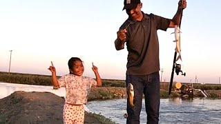 Fun Fishing With My Little Girl [upl. by Elleda]