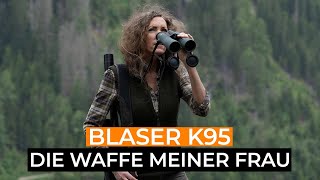 Die Waffe meiner Frau – Blaser K95 mit Swarovski Z8i 17133x42 P Kaliber 308 Win [upl. by Ellenrad]