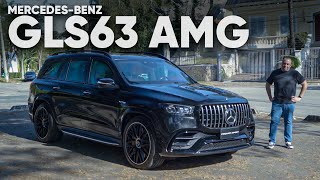 MERCEDES GLS 63 AMG CONHEÇA A TERCEIRA GERAÇÃO DESSE SUV DE 7 LUGARES [upl. by Tnecniv669]