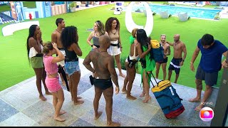 MOMENTO DA ENTRADA DE DANIA MENDEZ NO BBB23 AGORA PARTICIPANTE NOVA ASSUSTA OS BROTHERS bbb23 [upl. by Enawtna]