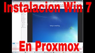 Proxmox instalacion win 7 [upl. by Jairia]