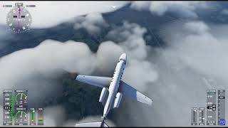 FS2020  Flying the TextronCessna CJ4 [upl. by Verla553]