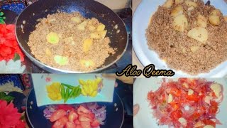 Aloo Keema Recipe  Dhaba Style Aloo Keema  Restaurant Style Aloo Keema Recipe [upl. by Nawd846]