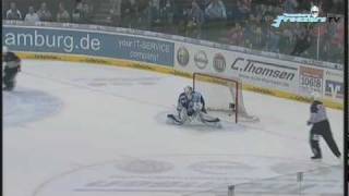 44 DELSpieltag 20112012  Hamburg Freezers vs Wolfsburg 34 nP  Highlights [upl. by Ynitsed413]