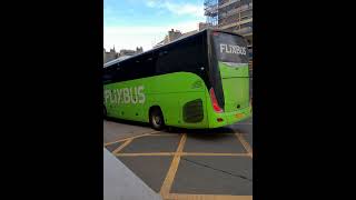 Flixbus Yutong GT12 SG24UGW at Edinburgh bus station operating route 092 from Aberdeen [upl. by Ruhnke]