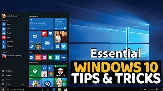 Windows 10 Essential Tips and Tricks  How to use Windows 10 — Essential tips and tricks [upl. by Orion32]