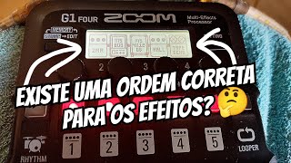 Na Pedaleira Existe Uma Ordem Para Os Efeitos Veja Esse Teste [upl. by Eldwon64]