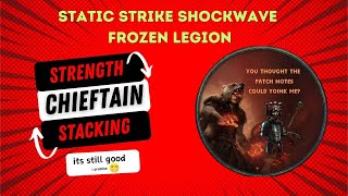 PoE 325 Strength Stacking Melee Is Not Dead Chieftain Static Strike Shockwave Frozen Legion [upl. by Airres426]