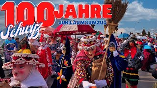 Jubiläumsumzug 100 Jahre Schwyzer Nüssler  Fasnacht in Schwyz [upl. by Dukey213]