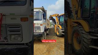 JCB EXCAVATOR LOADING ON TRUCK 🤩🤔🤩 jcb tractor excavator [upl. by Marras]