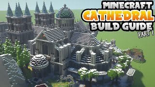 How to Build Large Structures in Minecraft  Medieval Cathedral Part 1 [upl. by Verina]