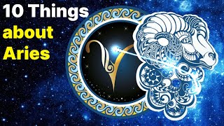 10 Things Everyone Should Know About Aries ♈ facts zodiacsigns astrology [upl. by Weinshienk158]