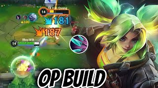 WILD RIFT ADC  THIS ZERI IS TOO STORENG WITH IS OP BUILD IN PATCH 51D GAMEPLAY [upl. by Gabrielson781]