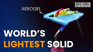 Worlds Lighter Solid Aerogel [upl. by Guthrey754]