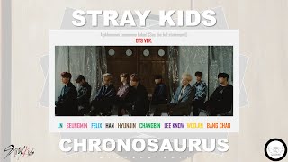 Stray Kids  Chronosaurus lyricsromTR Ot9 Ver Color Coded [upl. by Ayotal778]