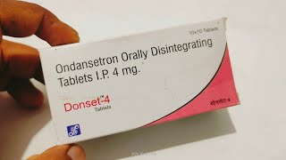 उल्टी की गोली  Donset 4mg ip tablet use hindi [upl. by Libbie793]