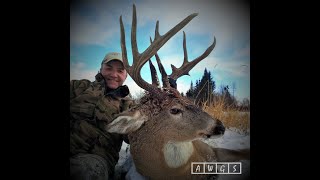 Trophy Whitetail Deer Hunting in Alberta Canada with AWGS  Redemption [upl. by Meir713]