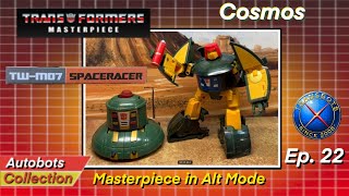 ToyWorld TW07 SpaceRacer  Transformers Masterpiece Cosmos  XTransbots Comparison [upl. by Enelloc]