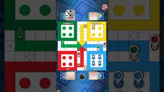 Ludo king game with 2 players  Ludo king game play ludo shortvideoviralshorts ytshortsytviral [upl. by Sirc]