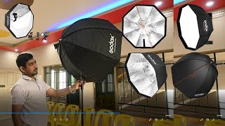 Godox SBUBW80 80 cm Octa Softbox for Speedlite [upl. by Gordy993]