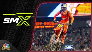 Jett Lawrence and Chase Sexton on a collision course for Supercross title  Motorsports on NBC [upl. by Tehcac571]