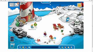 Club penguinEncontre al puffle negrodubstepComo encontrar al puffle dubstep [upl. by Arbrab]