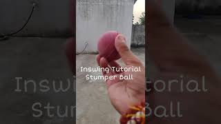 Inswing Tutorial from Stumper Ball Gully cricketers must watch  cricket shorts [upl. by Aiceila]