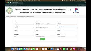 APSSDC Summer Internship Registration process  Engineerscompass [upl. by Doelling]