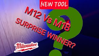 Testing MilwaukeeTool m12 against m18 impact drivers  did not expect the outcome [upl. by Mailand]