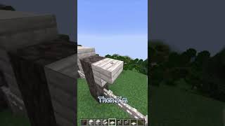 How to build with PALE OAK in minecraft latest snapshot 122 shorts minecraftbuilds minecraft [upl. by Gisela197]