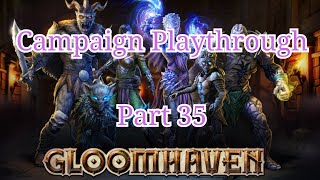 Casual Play Gloomhaven Part 35  Harrower Hive [upl. by Haraf477]