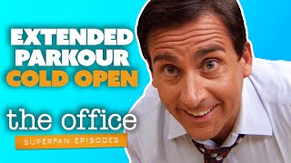 Parkour scenes that youve NEVER seen before  EXTENDED COLD OPEN  The Office US shorts [upl. by Gaskins]