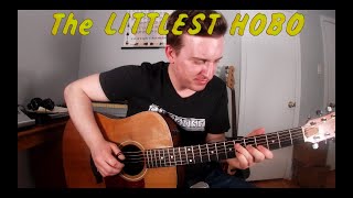 The Littlest Hobo Theme  Fingerstyle Guitar Cover  Free Tabs Jacob Neufeld [upl. by Haraz]