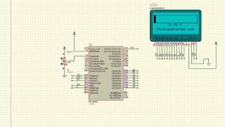 Simulación GLCD en Proteus [upl. by Mcclure]