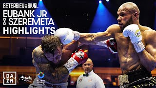 HIGHLIGHTS  Riyadh Season Chris Eubank Jr vs Kamil Szeremeta [upl. by Nonnaer]