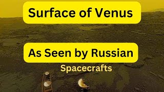 How The Venera Spacecrafts Finally Landed on the surface of Venus Planet I Russian Space Missions I [upl. by Jilli]