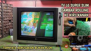 Tv Lg Gambar Rolling ke kiri dan ke kanan [upl. by Sucam]