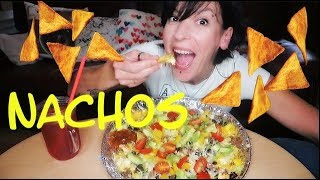 MUKBANG  Supreme NACHOS 🥑   recette [upl. by Muraida76]