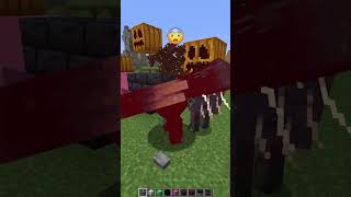 Powering Every Mob to Mutant vs Emoji Scary Reaction meme minecraft shorts [upl. by Naaman781]