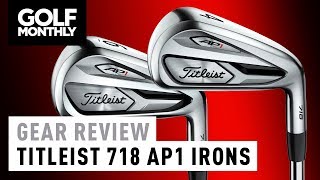 Titleist 718 AP1 Irons Review [upl. by Felten406]