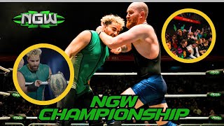 Matt Myers Vs Sam Bailey  NGW Championship  Personal Grudge Match [upl. by Shuman]