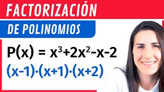 FACTORIZACIÓN de Polinomios 🔠 Operaciones con Polinomios [upl. by Acsirp]