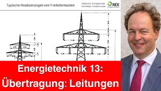 Vorlesung 13 Energietechnik  Leitungen [upl. by Ainekahs401]